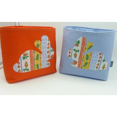 Osterkörbchen, Hasenutensilos, Brotkorb, Eierkorb, Ostern, Deko, Unikate