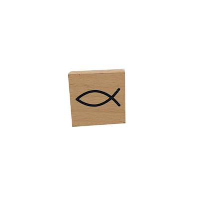 Stempel mit Fischsymbol