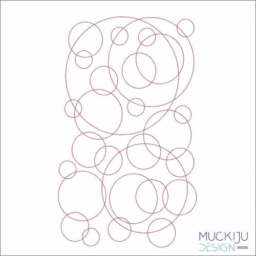Stickdatei 13x18 “FullCover Bubbles”