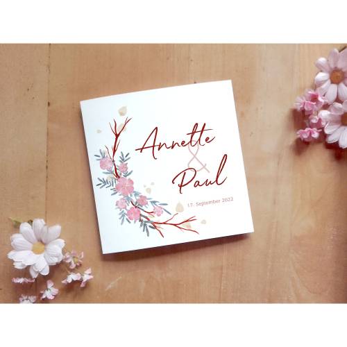 Hochzeitsdesign Winterholz Printable DIY