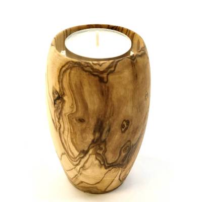 Süßer TRAUM  Teelichthalter aus Olivenholz