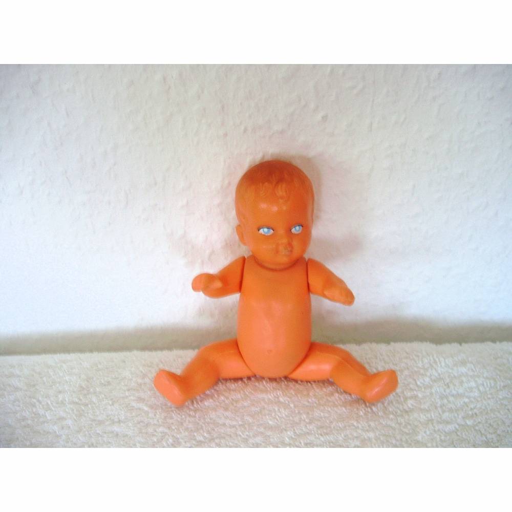 Vintage Babypüppchen Kleines Püppchen zeitlos schönes Spielzeug aus den 60er Jahren