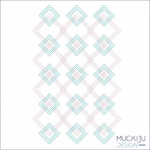 Stickdatei 16x26 “FullCover Quartett”