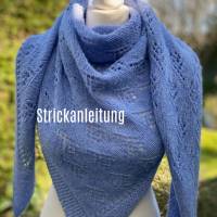 Strickanleitung Lizas Blümchentuch