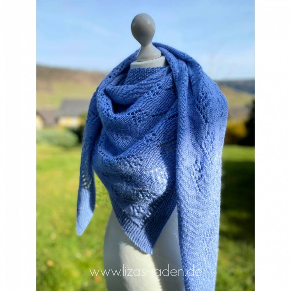 Strickanleitung Lizas Blümchentuch Bild 6