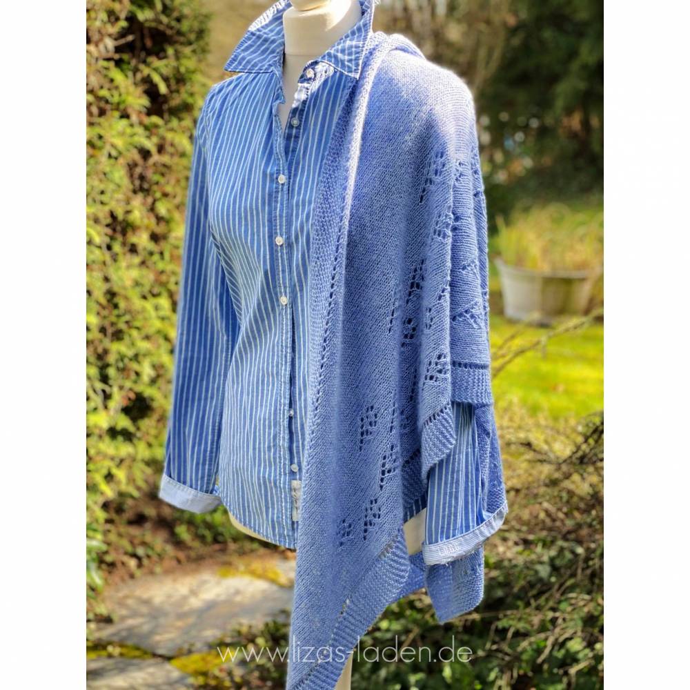 Strickanleitung Lizas Blümchentuch Bild 7