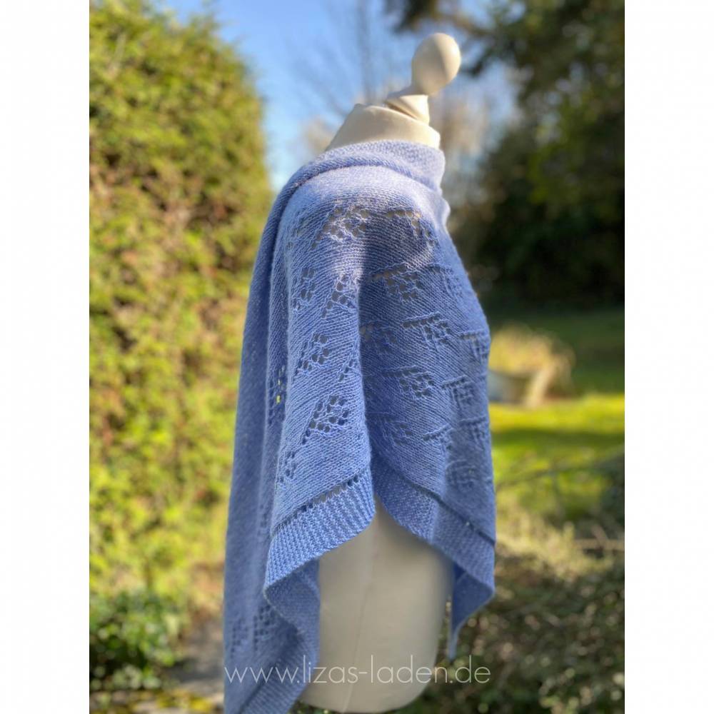 Strickanleitung Lizas Blümchentuch Bild 9