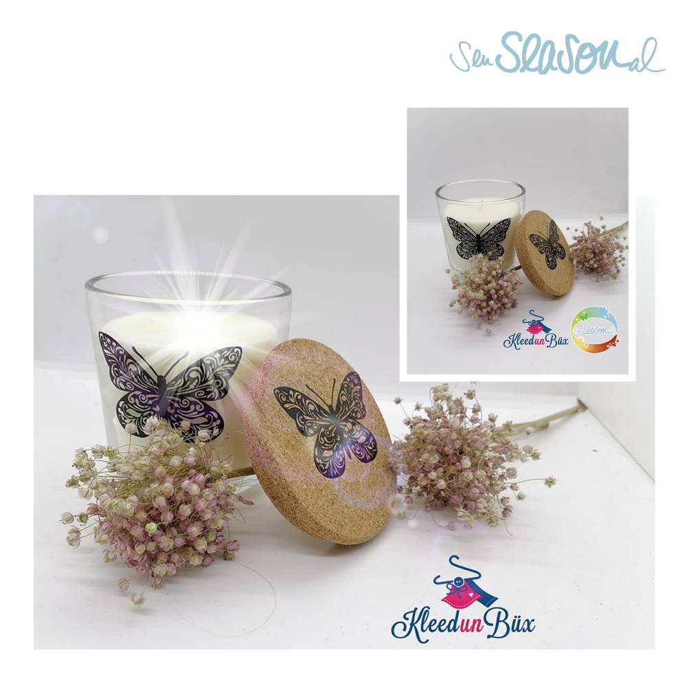 Schmetterling, Plotterdatei für Folien oder Papier, in 4 Varianten, als svg und dxf Bild 4