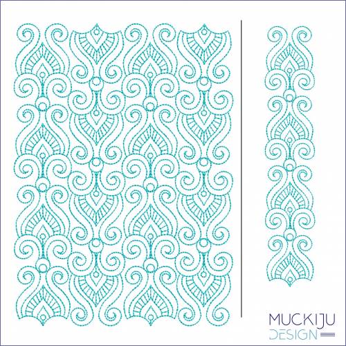 Stickdatei 16x26 “FullCover Mehndi 2” +Bonus