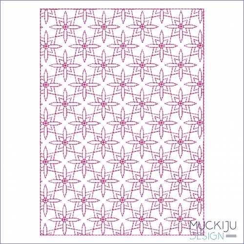 Stickdatei 11x17 “FullCover Blossom”