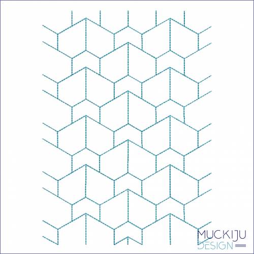 Stickdatei 16x26 “FullCover Geometria”