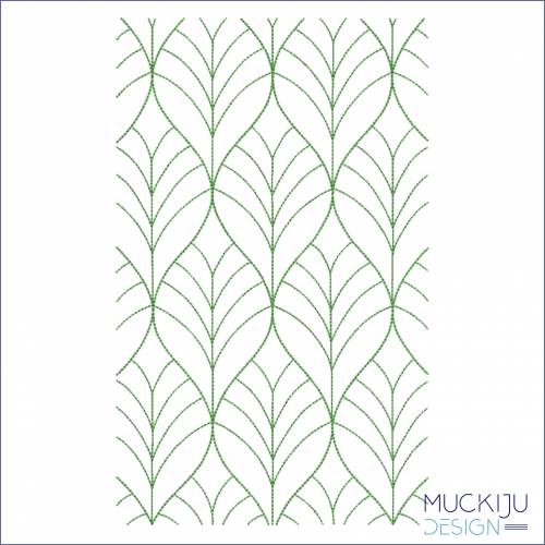 Stickdatei 13x18 “FullCover Leaves 1” +Bonus