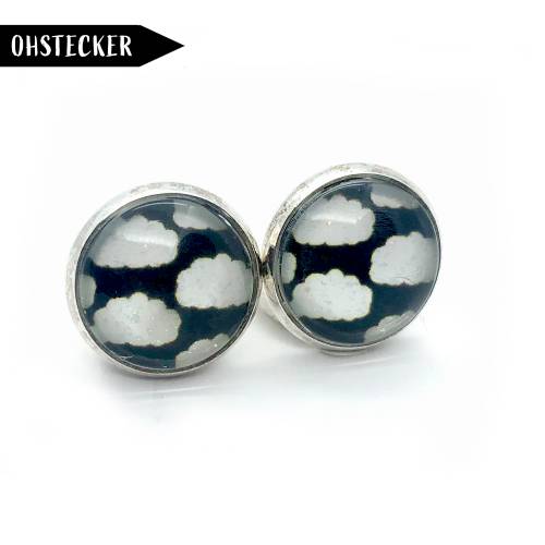 Wolken Ohrstecker