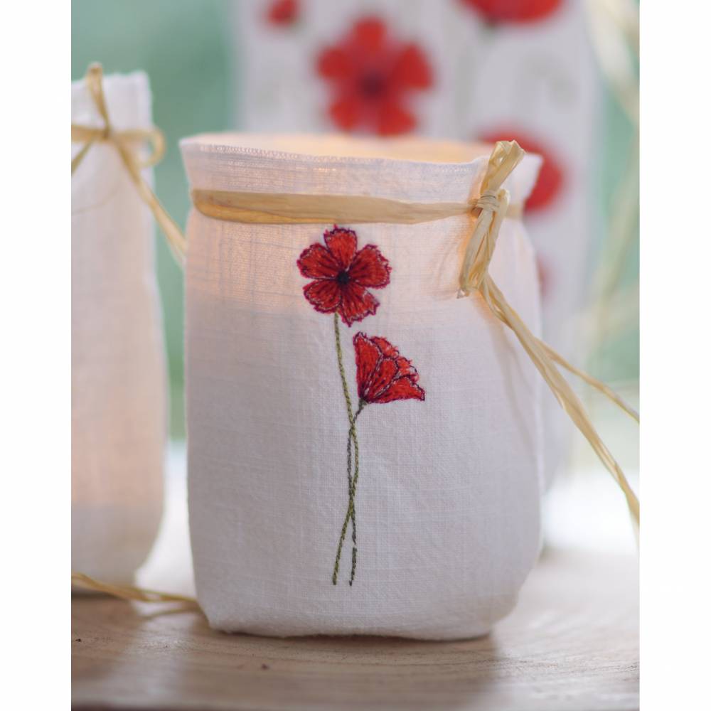 Stickdateien Set Mohnblumenwiese Bild 2