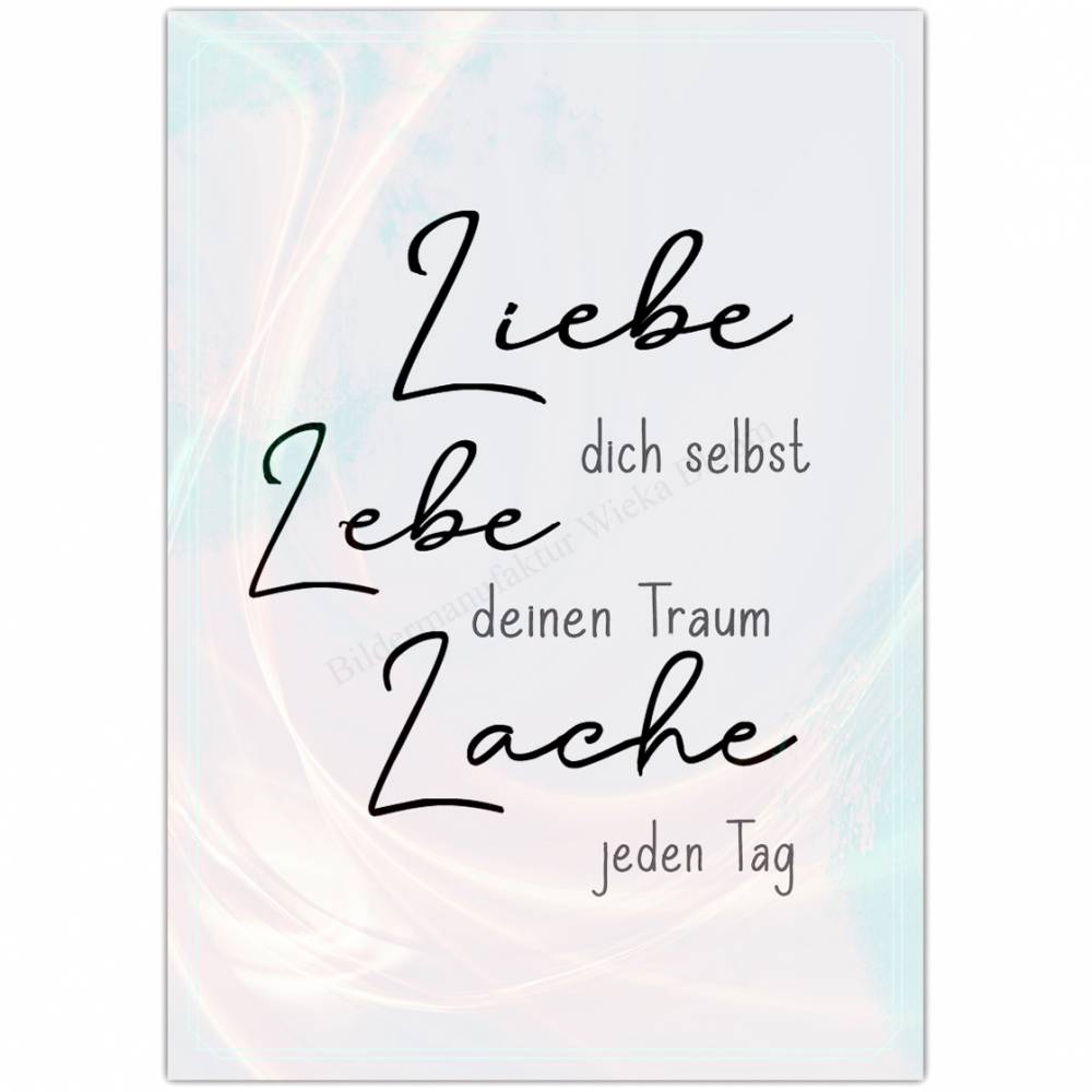 Lebe Liebe Lache Zitat