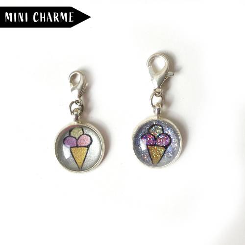 Eis Mini Charme Anhänger