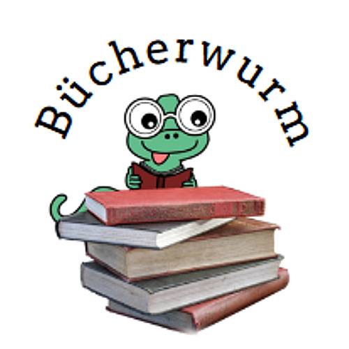Button/Magnet Bücherwurm D=38mm – Geschenk für Leseratten, Kühlschrank & Whiteboard