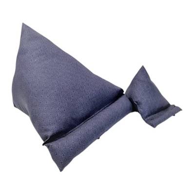 Tabletkissen, Handysitzsack, Kissen für E-Books Reader, Buchkissen blau
