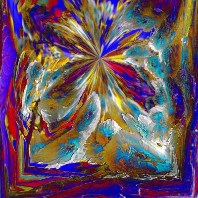 Urknall - Digital-ART - Kunstwerk limitiert auf 10 - Design  Ulrike Kröll