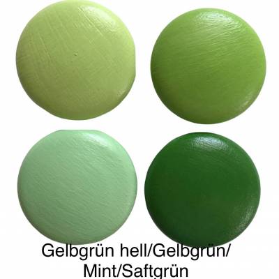 Möbelknäufe  Möbelknopf Farbwahl Grüntöne