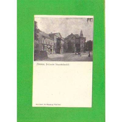 Ansichtskarte Ilmenau Prellersche Wasserheilanstalt Grossbreitenbacher Eisenbahn Postkarte No. 5