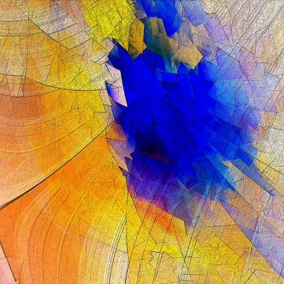 Frühlingsduft 2 - Digital-ART - Kunstwerk limitiert auf 10 - Design  Ulrike Kröll