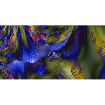 Blue lights - Digital-ART - Kunstwerk limitiert auf 10 - Design  Ulrike Kröll