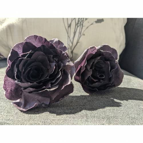 Brosche, Anstecker Rose