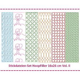 Stickdateien Set HoopFiller 16x26 Vol. II
