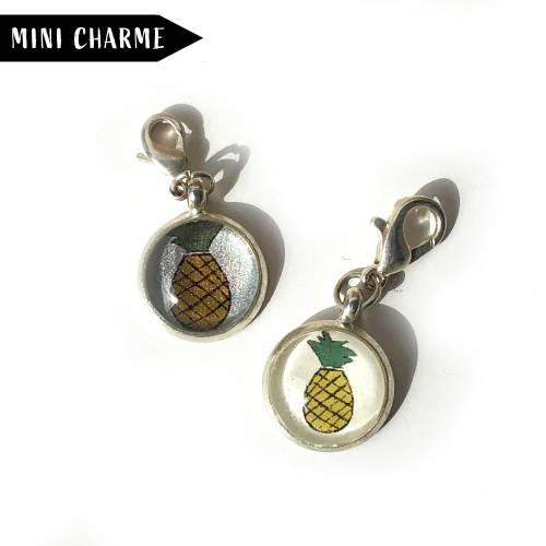 Ananas Mini Charme Anhänger
