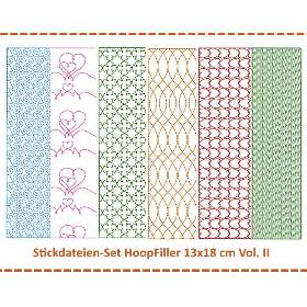 Stickdateien Set HoopFiller 13x18 Vol. II