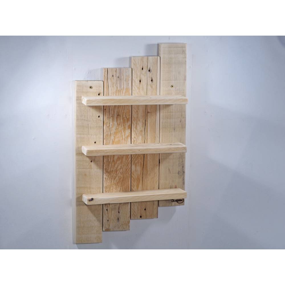 Wandregal aus Palette, Wohndeko, Wandschmuck, Palettenmöbel, einzigartig, Holz, Wohndeko, Holzregal, Palettenholz Regal, Bild 9