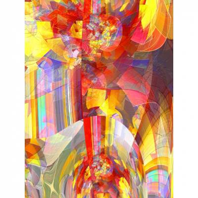 Die Lebensgeister wecken - Digital-ART - Kunstwerk limitiert auf 10 - Design  Ulrike Kröll