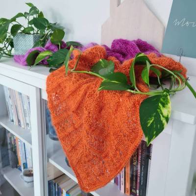 Strickanleitung | HerzfarbenTuch