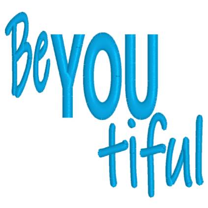 Stickdateien "BeYOUtiful" Bild 2