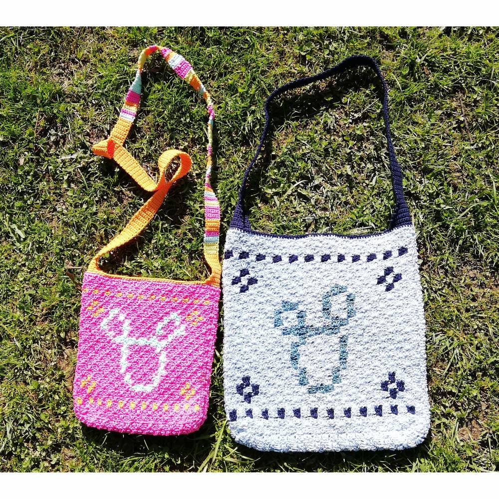 Anleitung Häkeltasche Kaktus Borsatus Bild 1