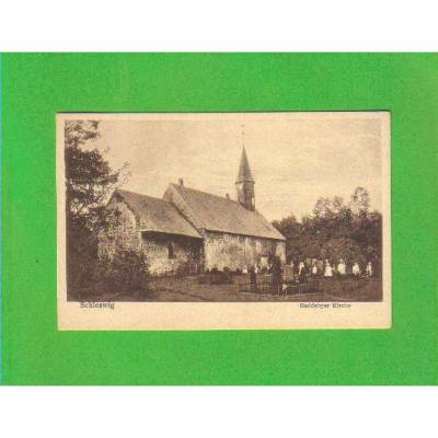 Ansichtskarte - Schleswig - Haddebyer Kirche - ungelaufen