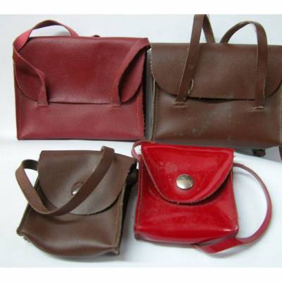 Konvolut Puppentaschen,Schultaschen,Kalender 1970,Federtasche - DDR 1969