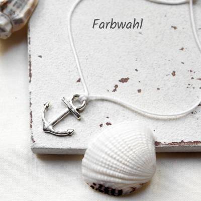Anker • Armband Makramee | Farbwahl | Armschmuck | Geschenkidee Frau | Freundin | Schwester | Mama | Unisex | Männer | P