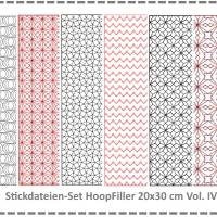 Stickdateien Set HoopFiller 20x30 Vol. IV