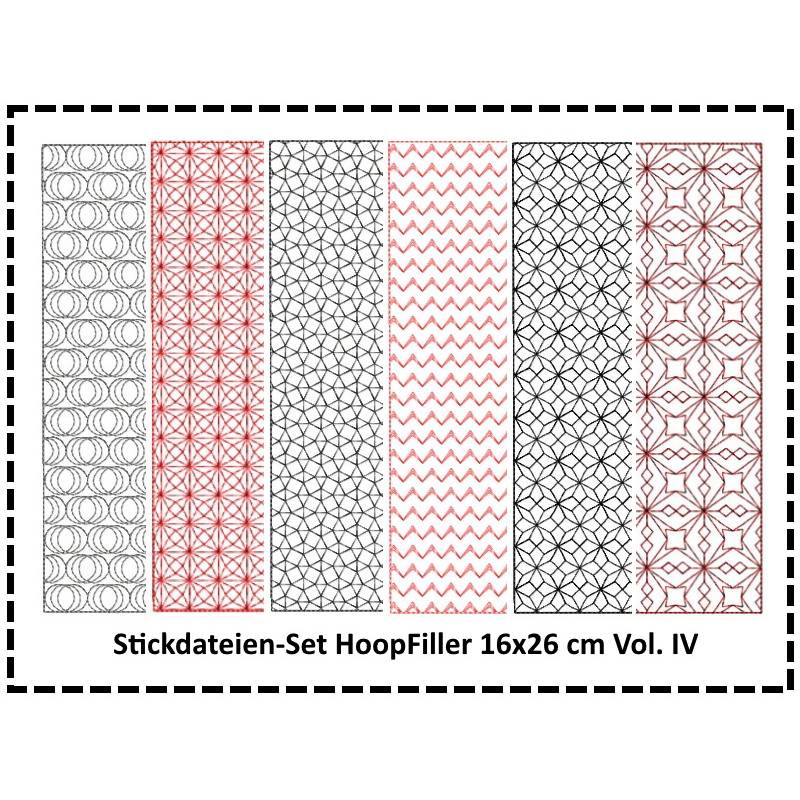 Stickdateien Set HoopFiller 16x26 Vol. IV Bild 1