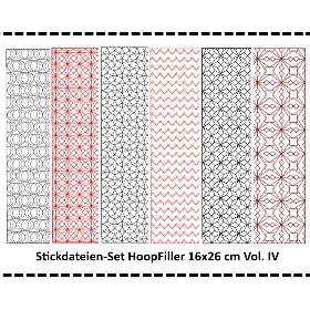Stickdateien Set HoopFiller 16x26 Vol. IV