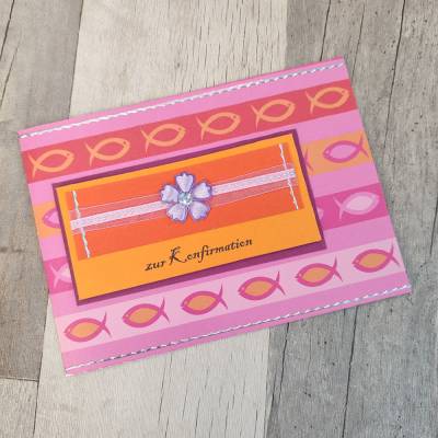 Glückwunschkarte zur Konfirmation