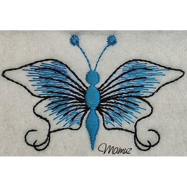 *  wunderschöner Schmetterling mit Sprüche  *  sechs Dateien Bild 2