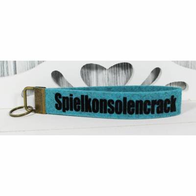 Witziger Schlüsselanhänger Spielkonsolencrack Spruch Statement Geschenkidee