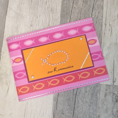 Glückwunschkarte zur Kommunion