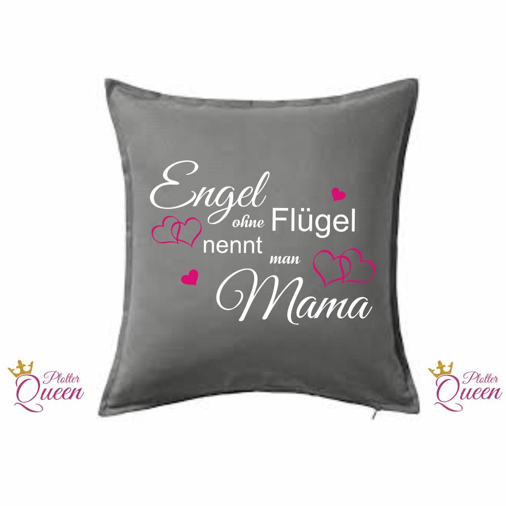 Plotterdatei Engel ohne Flügel nennt man Mama SVG DXF PDF SVG Bild 2