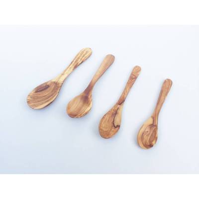 Esslöffel Form und Länge wählbar, Holzlöffel handgefertigt aus Olivenholz