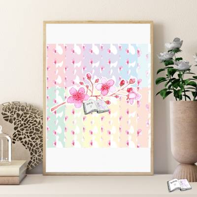 Digiset Kirschblüte 