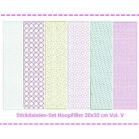 Stickdateien Set HoopFiller 20x30 Vol. V